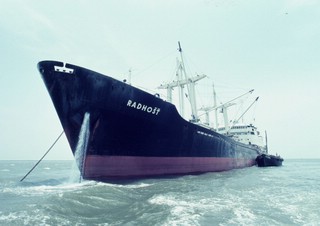 m/s Radhost on the roads (India)